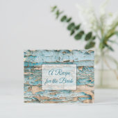 花嫁のレシピカード結婚のレシピ ポストカード (スタンド正面)