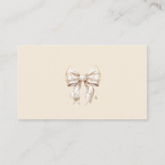 花嫁のレシピパールとプロセッコブライダル エンクロージャーカード (裏面)