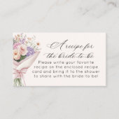 花嫁のレシピ フレッシュ オフ ザ マーケット エンクロージャーカード (正面)