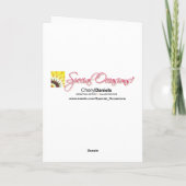 花嫁のレースを結婚するお祝いは上がりました(水) シーズンカード (裏面)