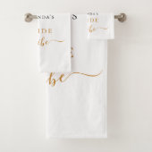 花嫁の一団 ローズゴールド フラワー ユーカリ グリーン バスタオルセット (インサイチュ)