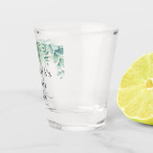 花嫁の一族 ユーカリのグリーン フェンス 森林 ショットグラス (右)