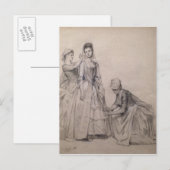 花嫁の世話 ポストカード (正面/裏面)