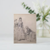 花嫁の世話 ポストカード (スタンド正面)