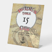 花嫁の乗組員 台座サイン (正面)