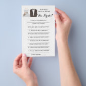 花嫁の事は知ってる?B & Gゲームカード チラシ (ハンドル)