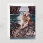 花嫁の人魚はがき ポストカード (正面/裏面)