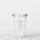 花嫁の介添え人用の花束 アクリルタンブラー (裏面)