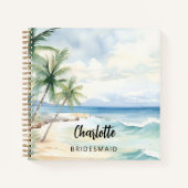 花嫁の介添え人 ビーチウェディング ノートブック (正面)