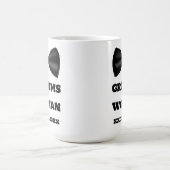 花嫁の介添え人 名前 花婿の女友達 結婚 マグカップ (中央)