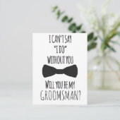 花嫁の介添え人 花婿の介添え人 プロポーズ カード あなたは私の (スタンド正面)