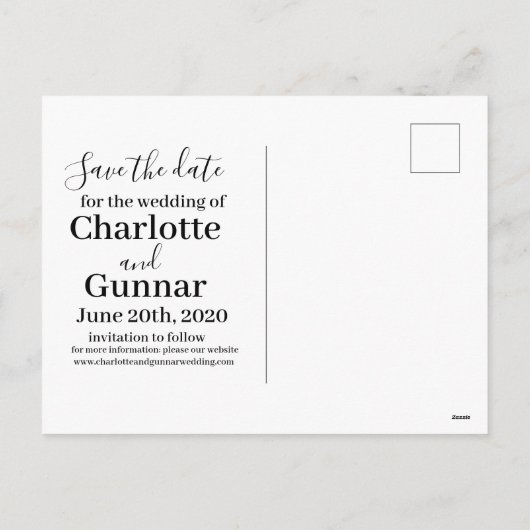 花嫁の介添え人 花婿の介添え人 プロポーズ カード あなたは私の (裏面)