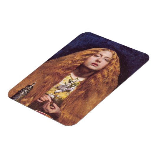 『花嫁の介添え』(はなよめのかいぞえ、The Bridesmaid)(ジョン・エバレット・ミレーイズ マグネット (左側)