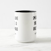 花嫁の介添人になる予感がする コーヒー マグカップ (中央)