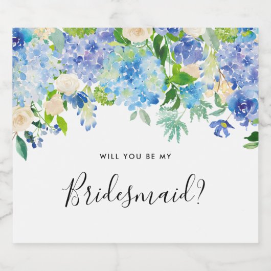 花嫁の付き添いが来たら花嫁の付き添いが来る スパークリングワインラベル (シングルラベル)