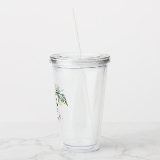 花嫁の付き添いのご提案をお願いします。 アクリルタンブラー (左)