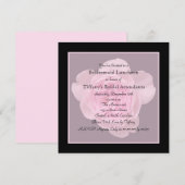 花嫁の仲間たちとのランチ会への招待状 招待状 (正面/裏面)