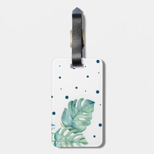 花嫁の仲間たちへのお別れパーティーのギフト ラゲッジタグ (裏面縦)