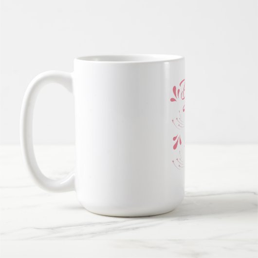 花嫁の仲間とお揃いのシャツ コーヒーマグカップ (左)