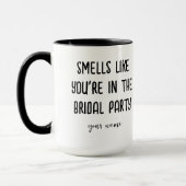 花嫁の仲間と一緒にお茶しよう マグカップ (左)