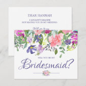 花嫁の仲間になってくれますか？｜花嫁の仲間カード 招待状 (正面/裏面)