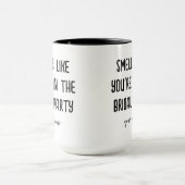 花嫁の仲間に入ったみたいなコーヒーの香り マグカップ (中央)