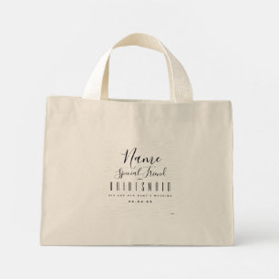 花嫁の仲間用トートバッグ - HAMbyWG ミニトートバッグ