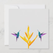 花嫁の仲間 ウェディングカード 招待状 (裏面)