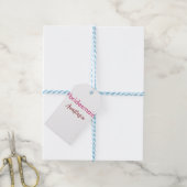 花嫁の仲間 ハッシュタグ 薄ピンク 名前 花嫁部 ギフトタグ (より糸付き)