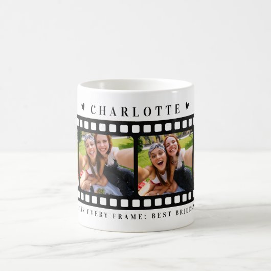 花嫁の仲間 フォト 結婚式の仲間 コーヒーマグカップ (中央)