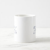 花嫁の仲間 花嫁チーム リボン 花嫁のグループ 結婚式 コーヒーマグカップ (中央)