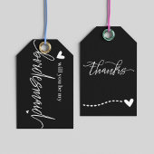 花嫁の伴娘にお願いするタグ ギフトタグ