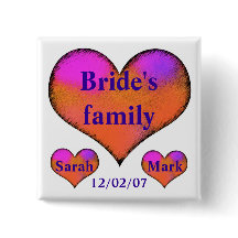 花嫁の側面ボタン