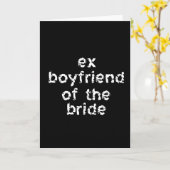 花嫁の元恋人 カード (黄色い花)