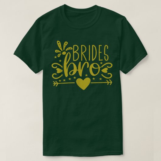花嫁の兄の結婚前パーティー Tシャツ (デザイン正面)