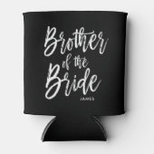 花嫁の兄弟 |スクリプトスタイルカスタム結婚式 缶クーラー (正面)