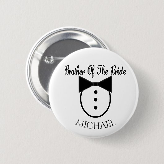 花嫁の兄弟 缶バッジ (正面&裏面)