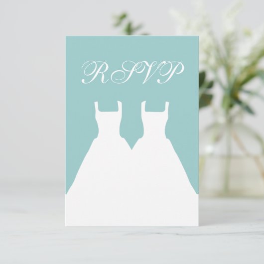 花嫁の出欠確認 出欠カード (スタンド正面)