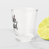 花嫁の分隊のピンクのリング ショットグラス (右)