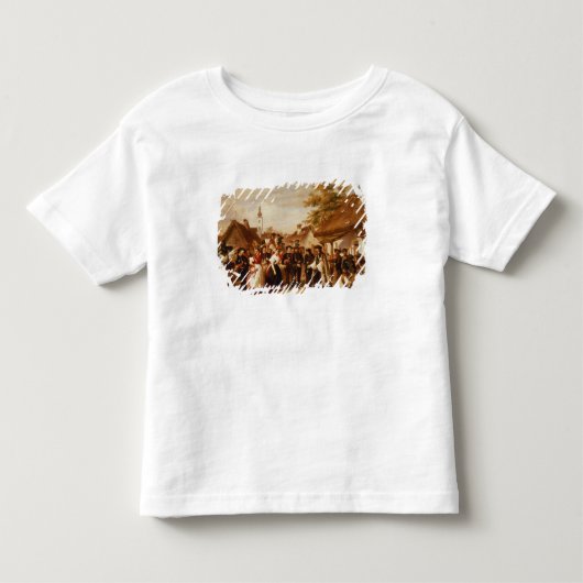 花嫁の到着， 1856 トドラーTシャツ (正面)