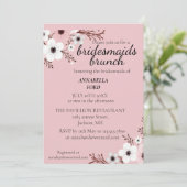 花嫁の友人たちとの朝食会 招待状 (スタンド正面)
