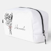 花嫁の友人へのカスタムギフト フラワーピンクの蝶ネクタイ ドップキット (右コーナー)