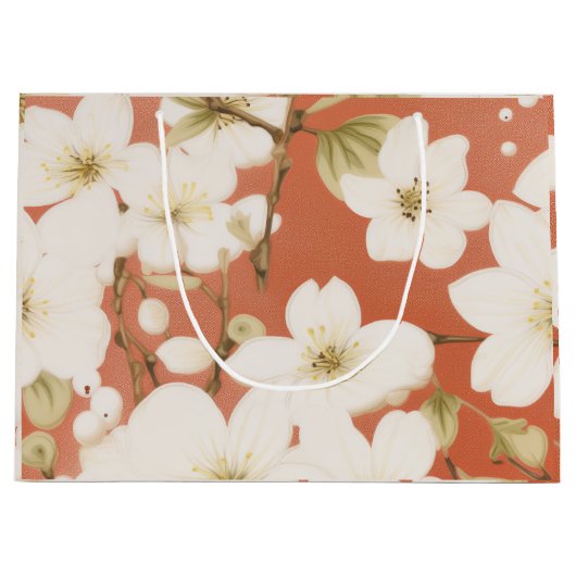 花嫁の友人へのギフトバッグ ラージペーパーバッグ (正面)