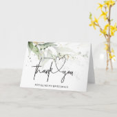 花嫁の友人への感謝の贈り物 ウェディング ブライダルパーティー カード (黄色い花)