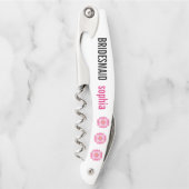 花嫁の友人への結婚式のお礼 ソムリエナイフ (正面)