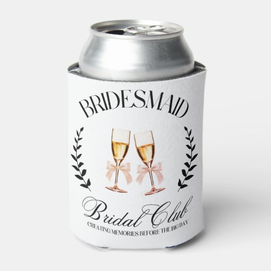 花嫁の友人 カスタマイズ 名前 コケッティー 結婚前パーティー 缶クーラー (缶正面)