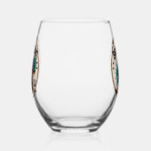 花嫁の友人 ステムなしワイングラス (右)