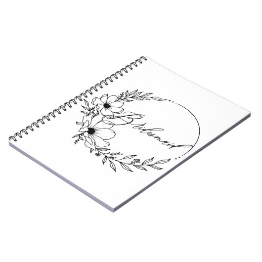 花嫁の友人 ノートブック (左側)