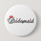 花嫁の友人 缶バッジ (正面)