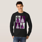 花嫁の友達たちによるパーティー Tシャツ (正面フル)